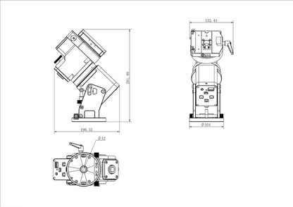 iOptron HEM27 Hybrid Equatorial Mount with iPolar
