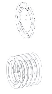 Adapter - Medium Camera Spacers